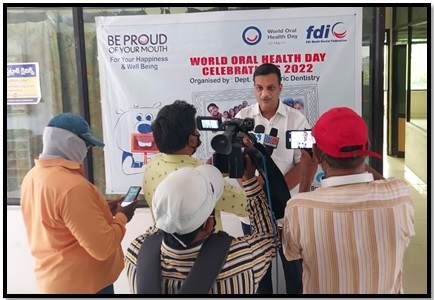 PUBLIC AWARENESS PROGRAMMES – WORLD ORAL HEALTH DAY