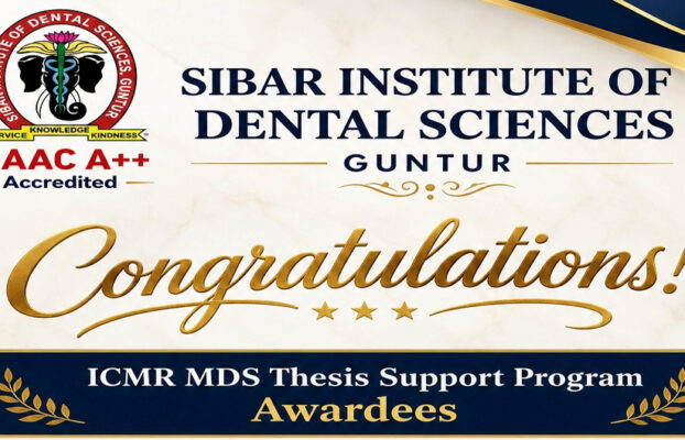 Congratulations – ICMR-MDS Thesis Support Program